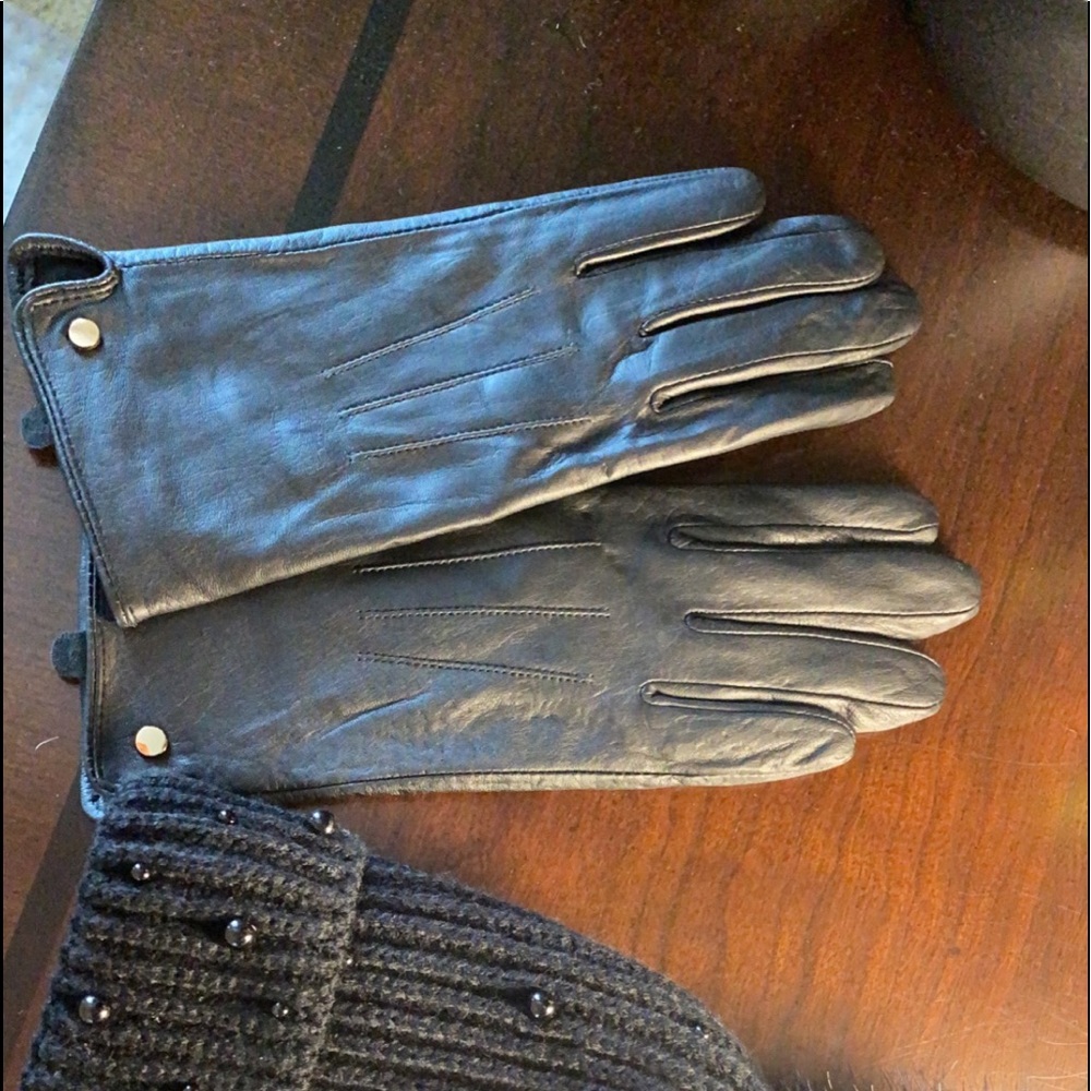 Beanie and gloves